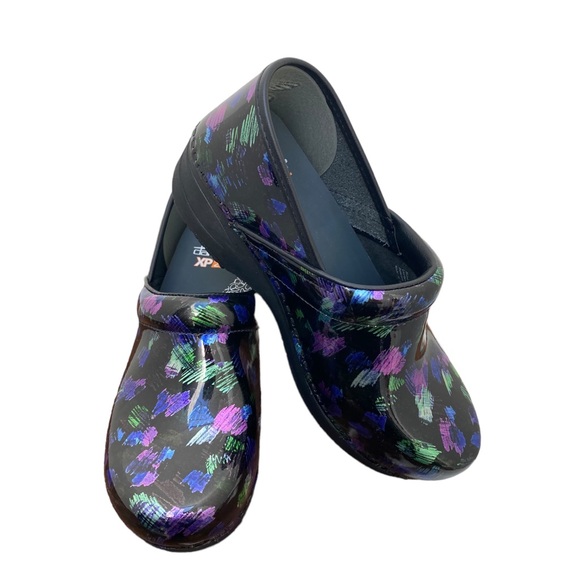 Dansko New Women's XP 2.0 Clogs Coloured Pencil Patent size 38 - Picture 2 of 12